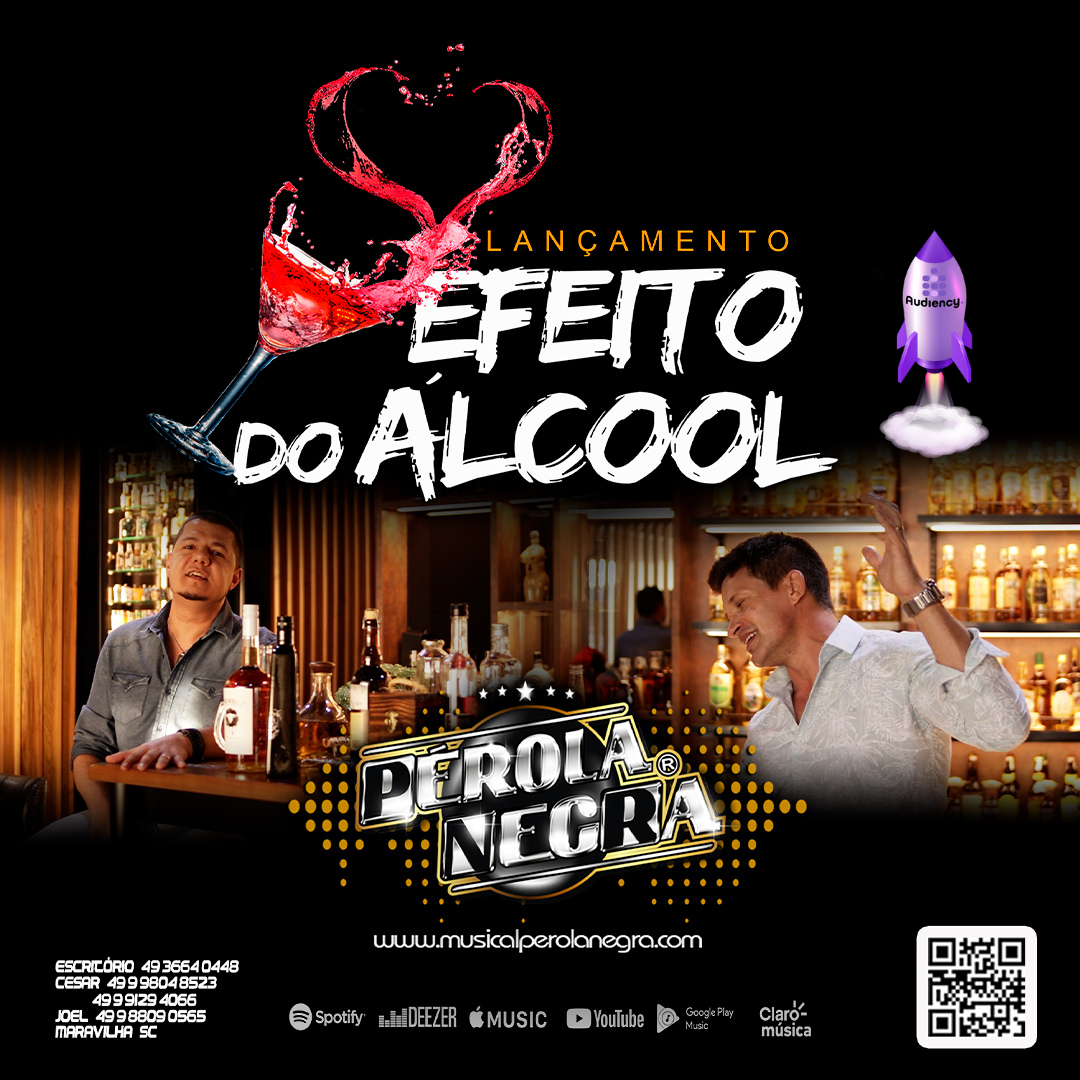 Pérola Negra lança o novo hit "Efeito Do Álcool"