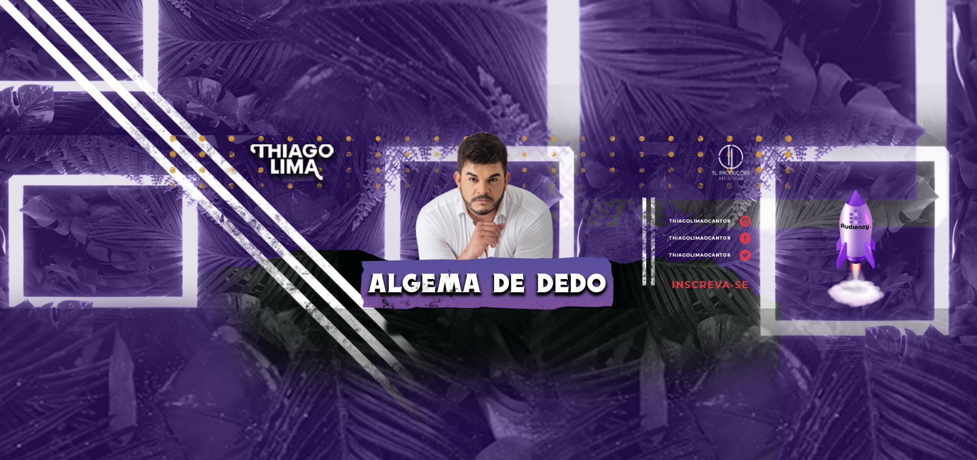 Thiago Lima lança hit "Algema de Dedo" para as rádios do Brasil