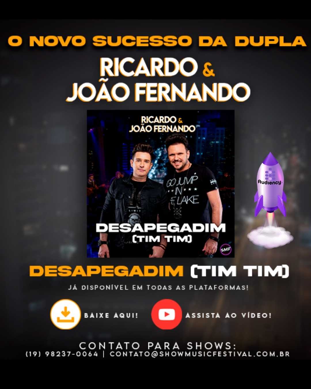 Ricardo & João Fernando lançam "Desapegadim