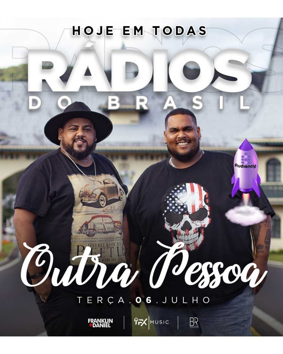 Dupla Franklin e Daniel lança nova música de trabalho "Outra pessoa" nas rádios do Brasil